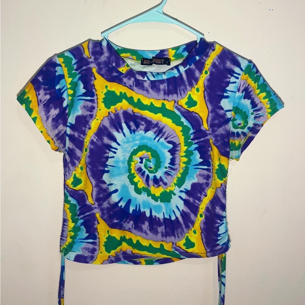 All sport soft cropped tee